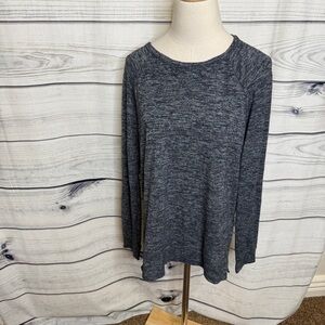 Daily Ritual Charcoal Long Sleeve Tee